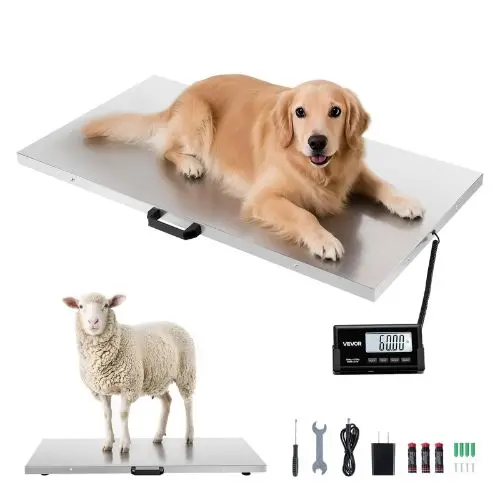 0.1 Lbs  Digital Shipping Scale For Packages Postage Luggage Battery 1