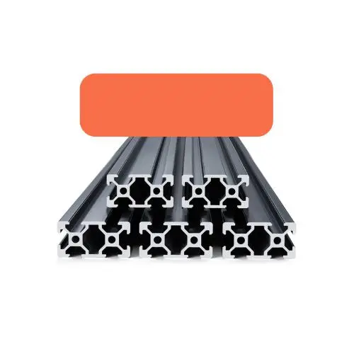 0.16 In  T Slot Aluminum Extrusion Anodized Linear Rail 1500Mm (Pack Of 5) 1