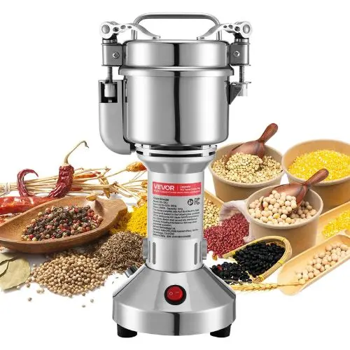 0.3 Lbs 850W High-Speed Electric Grain & Spice Grinder – Stainless Steel Straight Type Pulverizer For Dry Ingredients 1