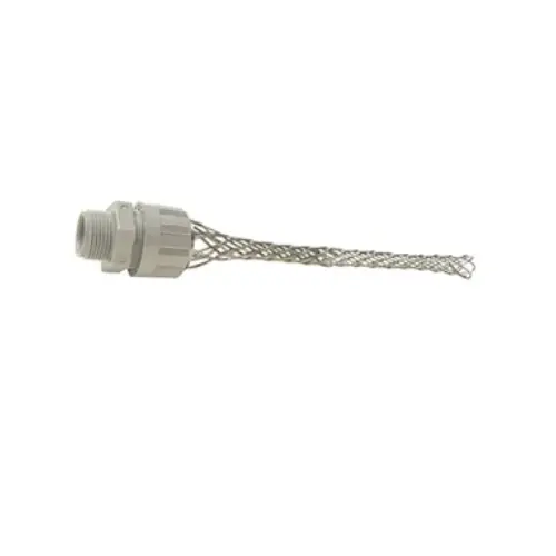 0.437 Inch Strain Relief Cord Grip With Stainless Steel Mesh Cgn75437m 1