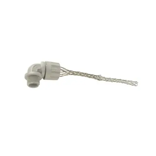 0.5 Inch Diameter Cable Opening Strain Relief Cord Grip With Stainless Steel Mesh Cgn5090500m 1