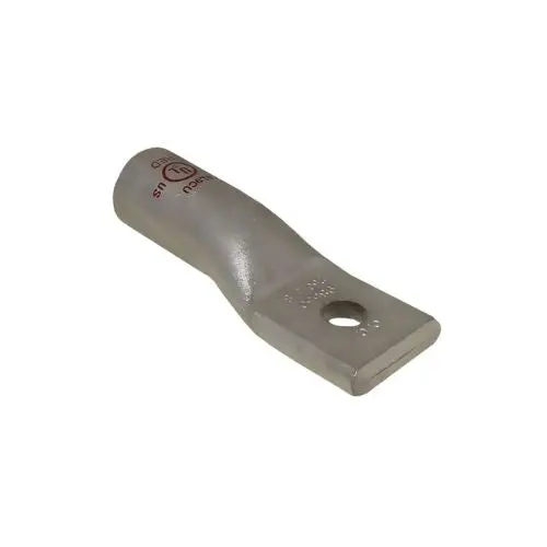 1/0 Gauge 1/2 Single Hole Electrical Compression Connector Tan 93039 1