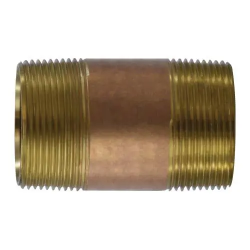 1-1/2 Inch Mpt 1-1/2 Inch Pipe Nipple 48 Inch Brass 40292 1