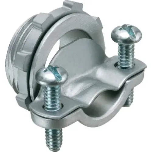 1-1/2 Inch Non Metallic Snap In Cable Connector For Electrical Boxes 848 1