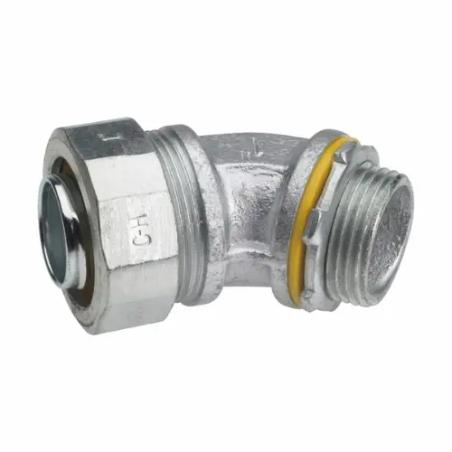1-1/4 Inch Malleable Iron Insulated Liquidtight Conduit Connector Electroplated Zinc Ltb12545 1