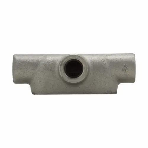 1-1/4 Inch Type T Aluminum Feraloy Iron Alloy Electro Galvanized Conduit Body T47 1