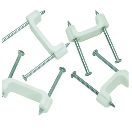 1/2 In Insulated Cable Staple Plastic White Bps2-5 1