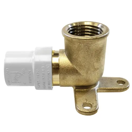 1/2 Inch Cpvc 1/2 Inch Fpt Drop Ear Elbow Brass 35420Lf 1