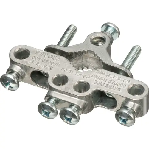 1/2 Inch Grounding Bridge Clamp With Plated Steel Screw 720Gb5 1