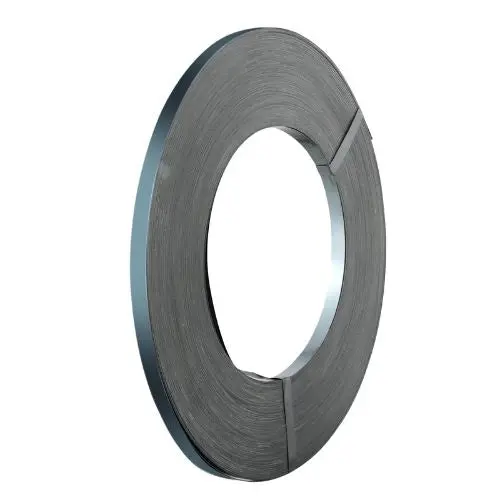1/2" Wide, 0.016" Thick, 330' Long High Strength 1100 Lbs Band Industrial Steel Strapping Roll 1