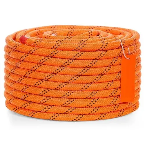 1/2" X 120Ft 48 Strand Outdoor Double Braided Polyester Rope 1