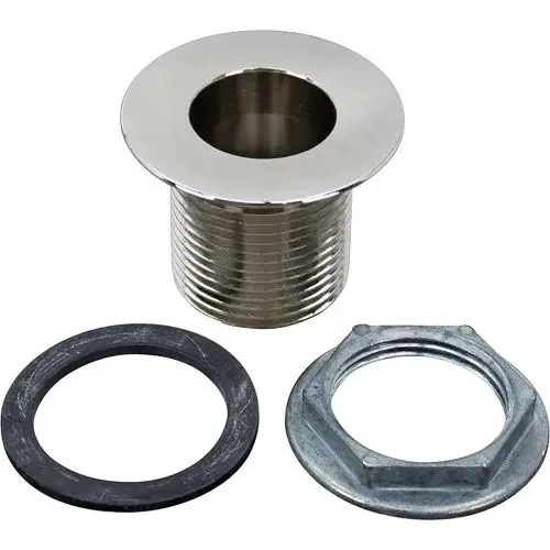 1 3/8" Sink Opening And 1 1/2" Long And 1" Nps Sink Drain Nickel Plated Brass Allpoints 1816-1410-1368 (56-1211) 1