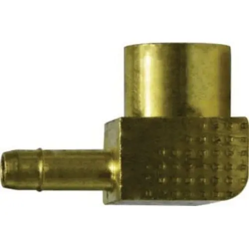 1/4 In Hose Barbed 1/8 In Fpt Brass Fem Elbow 21133 1