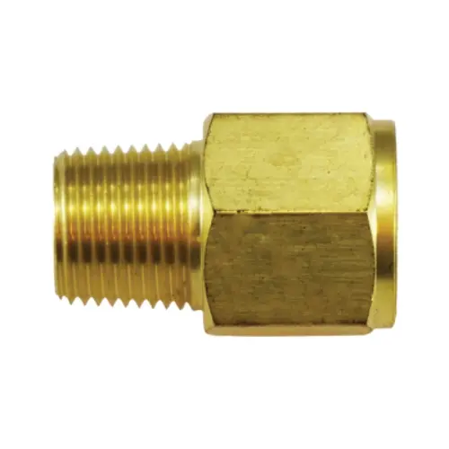 1/4 Inch Male Nptf 1/4 Inch Female Bspp Pipe Adapter Brass 28868 1