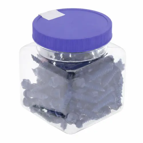 1/4 X 1-1/4 Inch Hex Washer Head Concrete Screw Anchor With Bit Csh10f (Pack Of 100) 1