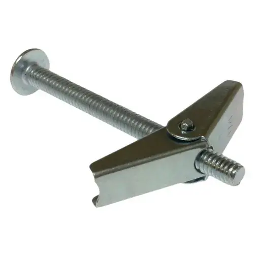 1/4 X 3 Inch Mushroom Head Toggle Bolt Set For Secure Hollow Wall Mounting J1553 (Pack Of 50) 1