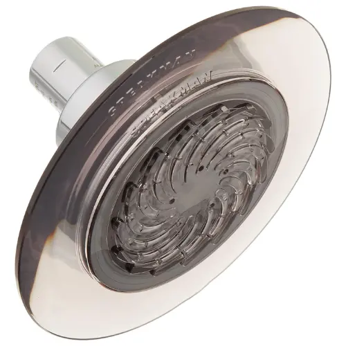 1.5 Gpm Single Function Shower Head Grey & Polished Chrome S-4002-E15 1