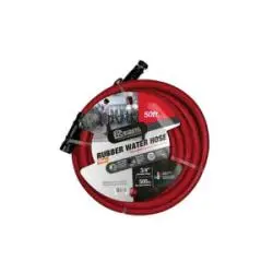 1.7 Inch Bend Radius Red Rubber Tube Water Hose With Fittings  Avawr-063-150Gh50 1