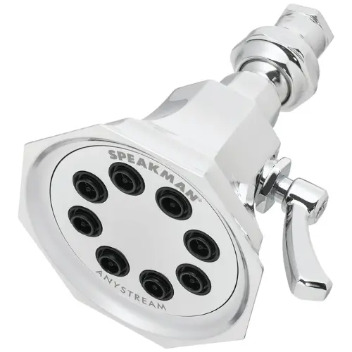 1.75 Gpm 8-Jet Low Flow Shower Head Polished Chrome S-3019-E175 1