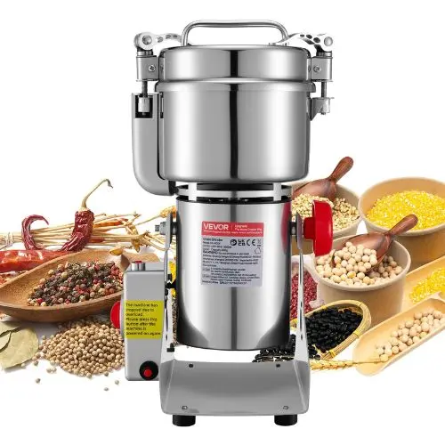 1.8 Lbs 2100W High-Speed Electric Grain & Spice Grinder – Stainless Steel Swing Type Pulverizer For Dry Ingredients 1