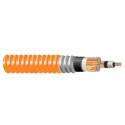 1 Awg 3C Hvteck Copper 140 Mil Nlepr Ts Aia 8Kv 133% Il Orange Pvc Jacket Csa 1