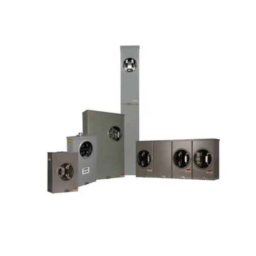 1 Gang 100A 600V Single Phase Four Jaw Meter Socket 1009381Ch 1