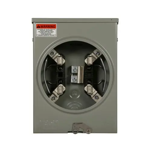 1-Gang 125A 600V Single-Phase Meter Socket 1005826Ach 1
