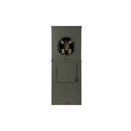 1 Gang 200A 240V Single Phase Four Jaw Meter Socket 1009581Ch 1