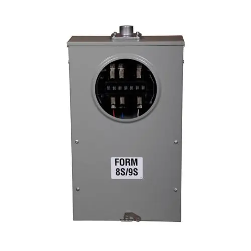 1-Gang 20A 600V Three-Phase Meter Socket 1008694Ach 1