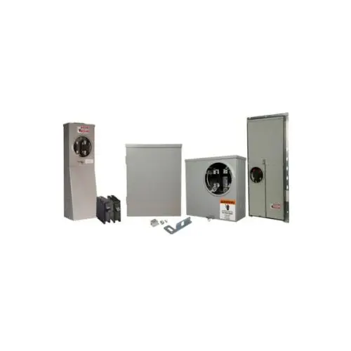 1 Gang 320A 240V Single Phase Four Jaw Meter Socket 1009565Ch 1