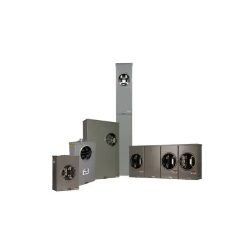 1 Gang 320A 600V Three Phase Seven Jaw Meter 1009745Ch 1