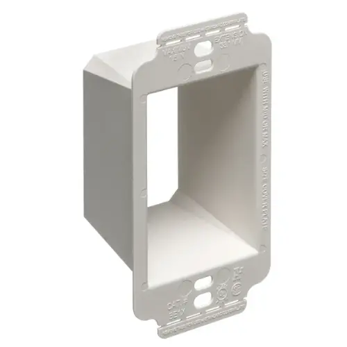 1 Gang Electrical Box Extender With Larger Flange For Flush Wall Installations Be1x 1