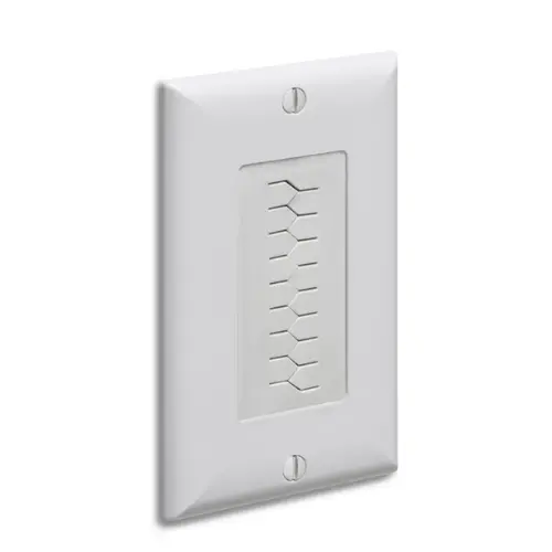 1 Gang Non Metallic Cable Entry Device With Wall Plate Ced130wp 1