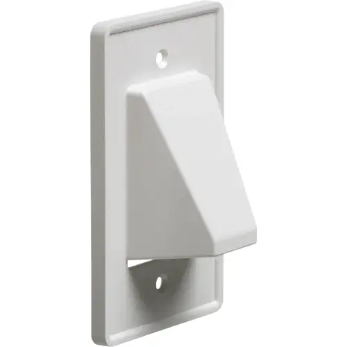 1 Gang Non Metallic Low Voltage Reversible Cable Entrance Plate Ce1bl 1