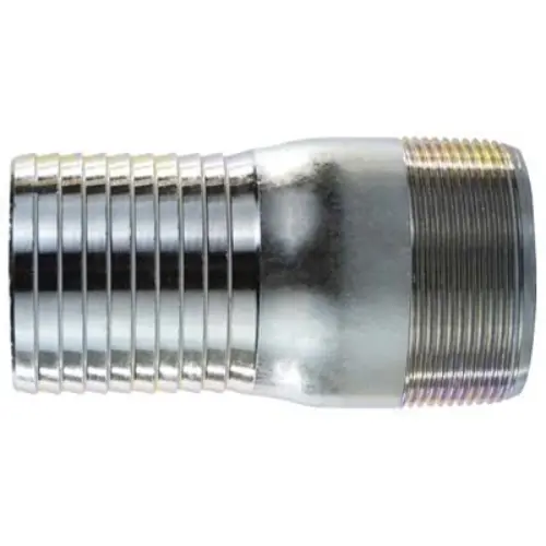 1 Inch Barbed 1 Inch Mpt Galvanized Steel Adapter 973908 1
