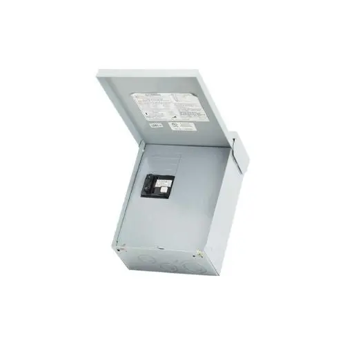 1 Phase 50 Amp Spa Control Panel With Gfci Breaker Gray Ug412rmw250 1