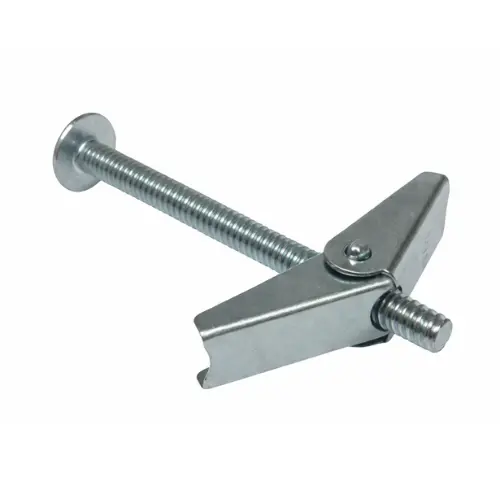 10-24 X 4 Inch Truss Head Combination Spring Wing 9/16 Inch Drill And Toggle Bolt Steel J1552 (Pack Of 50) 1