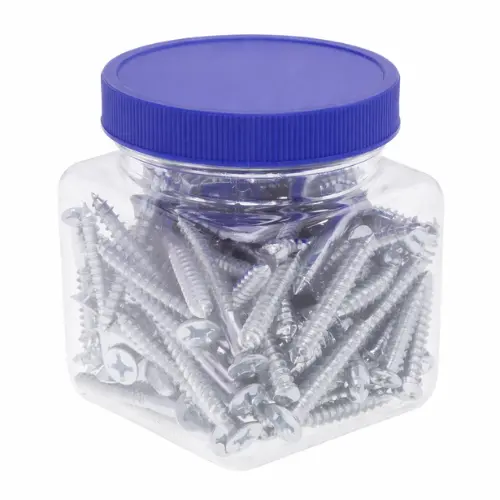 10-32 Inch Round Head Combination Machine Screw Kit Imperial Steel Slotted Rmk1032 (Pack Of 100) 1