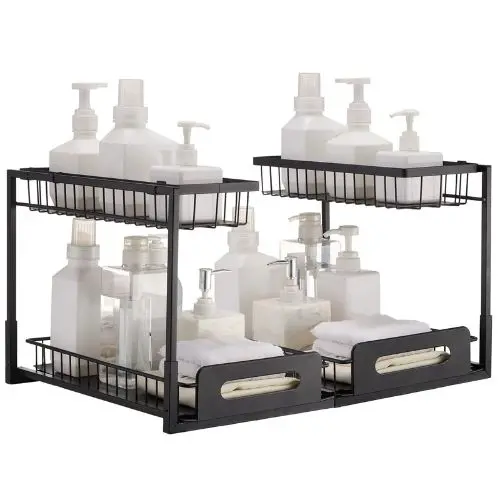 10.7 X 14.2 In  Wire Pull Out Cabinet  For Cabinet Lx-P9357a 1