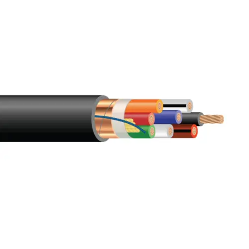 10 Awg 12C Shielded Copper Pe/Pvc Insulation Pvc Jacket Control Cable 600V 1