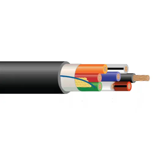 10 Awg 19C Copper Fr-Xlpe Pvc Jacket Control Cable 600V 1