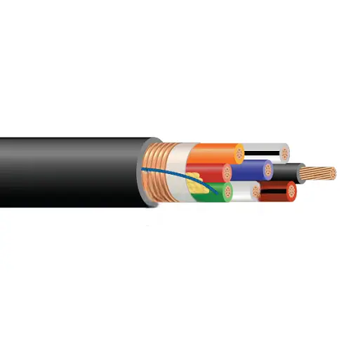 10 Awg 25C Copper Fr-Xlpe Lct Shielded Lszh Jacket Control Cable 600V 1