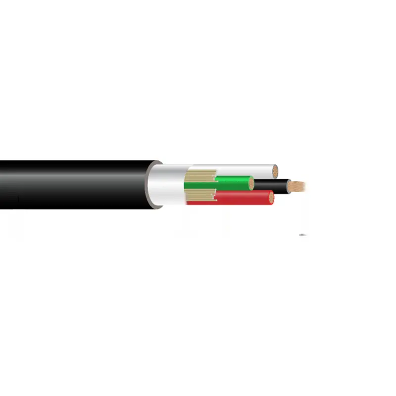 10 Awg 3C Stoow Portable Cord 600V Pvc Black Jacket 105°C Ul/Csa 1