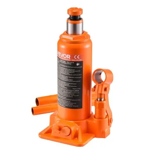 10 Ton Hydraulic Long Ram Capacity With Single Piston Pump And Clevis For Garage & Shop 1