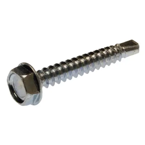 10 X 1 Inch Hex Head Tek Screw With Drill Point For Metal Fastener Jtekd13 (Pack Of 100) 1