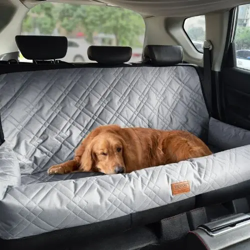 100 Lbs Dog Booster Car Seat Pet Car Seat Small Dog Up To Gray For Car Jbs-Pcs-002-Gray 1