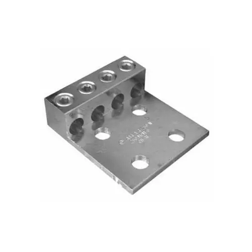1000 Mcm–350Mcm Four Wire Aluminum Mechanical Terminal Lug 4 Hole 90880 1
