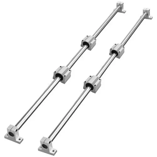 1000 Mm Linear Guide Rail Set  And 20 Mm Slide Blocks (4 Pcs) Sfc20-1000L 1