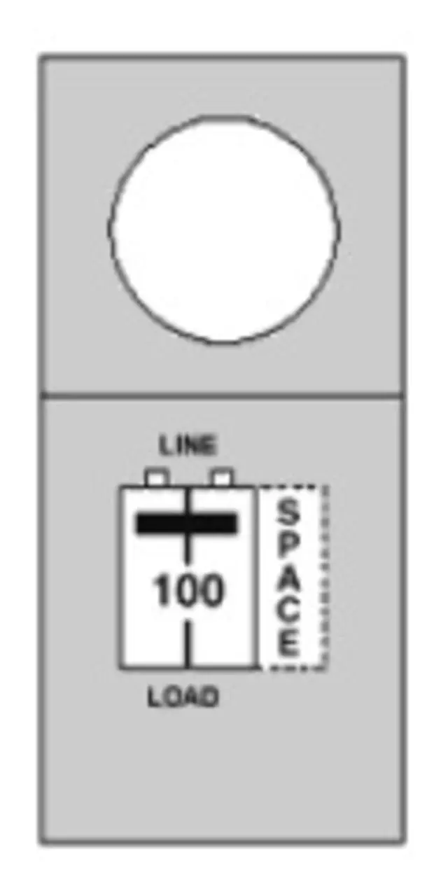 100A 1 Phase Surface Metered Temporary Power Outlets R100c 1