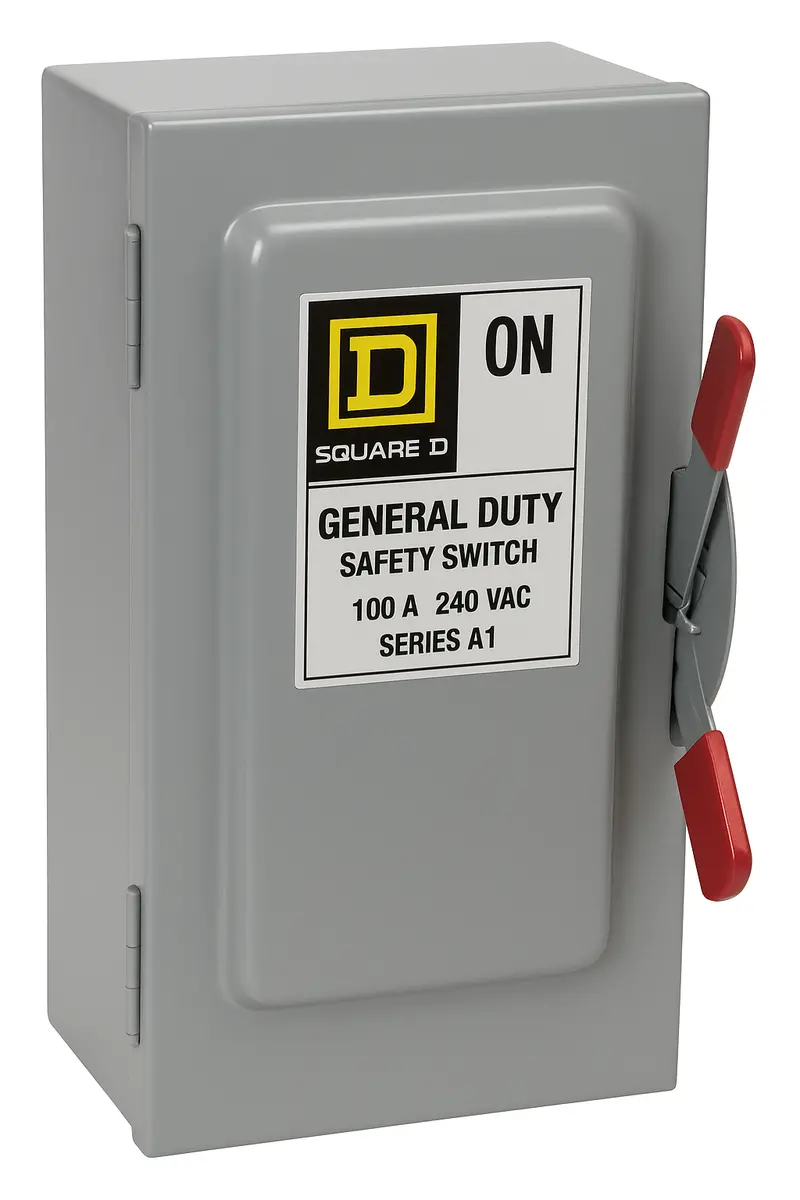 100A 240Vac Double Throw Safety Switch 82253 1